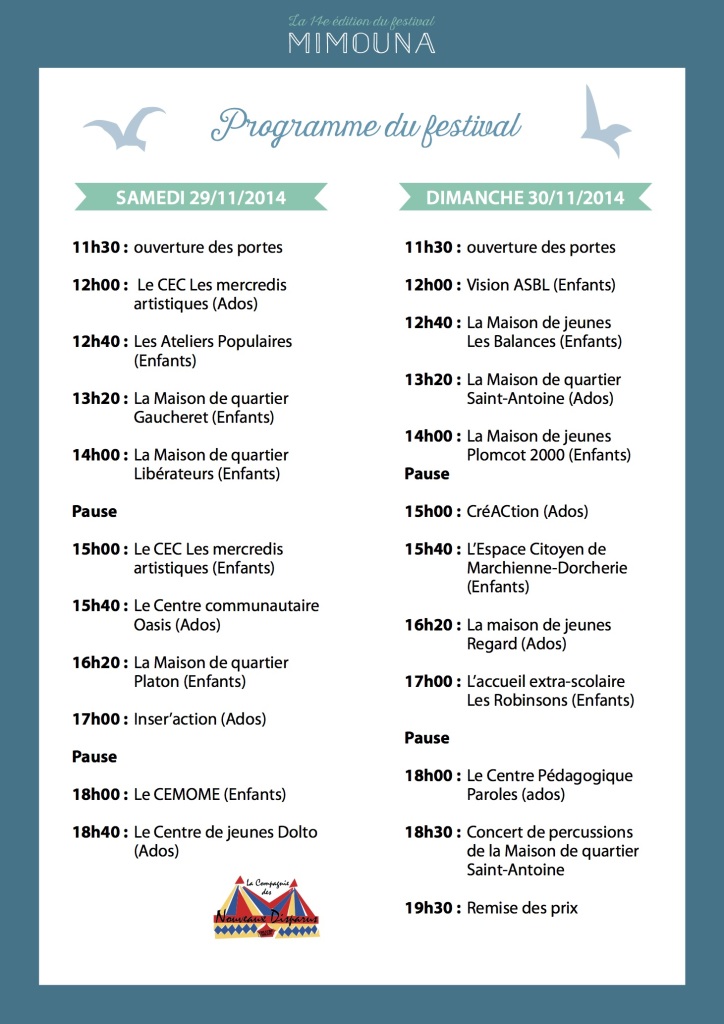 programme en bref mimouna 2014